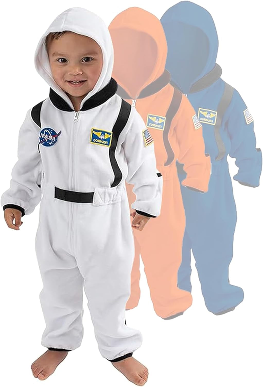 Cozy Fleece Bunting - Baby & Toddler Kids Fleece Bodysuit with Elastic Waist – Hooded One Piece Jumpsuit