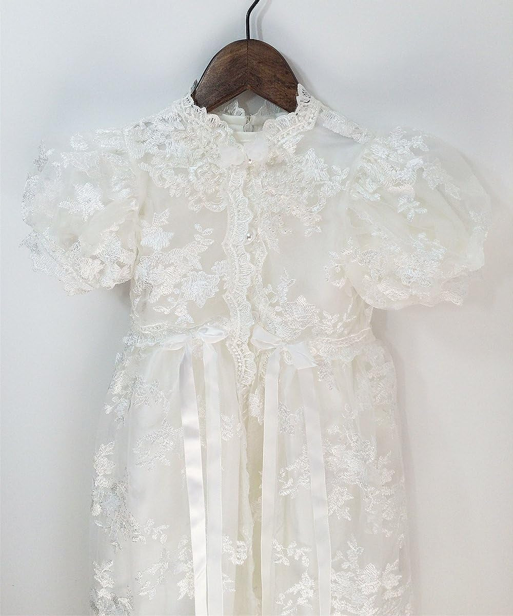 ® Lace Christening Gowns Baby Baptism Dress Newborn Baby Dress