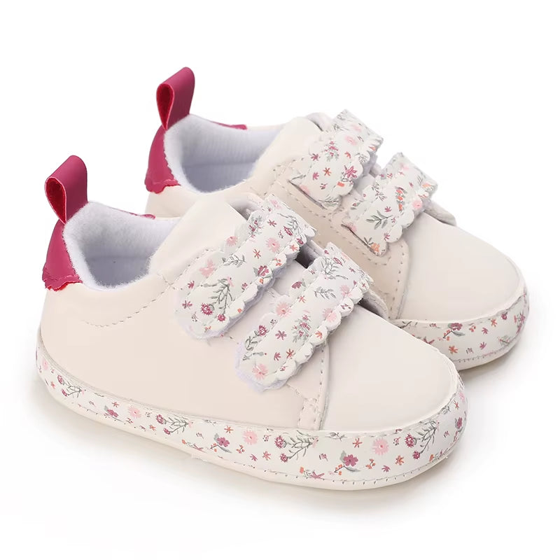 Baby Baptism Shoes for Boy Newborn White Baby Causal Shoes Soft Sole Antiskid Baby Boy Shoes Toddler Infant Baby Walker Shoes